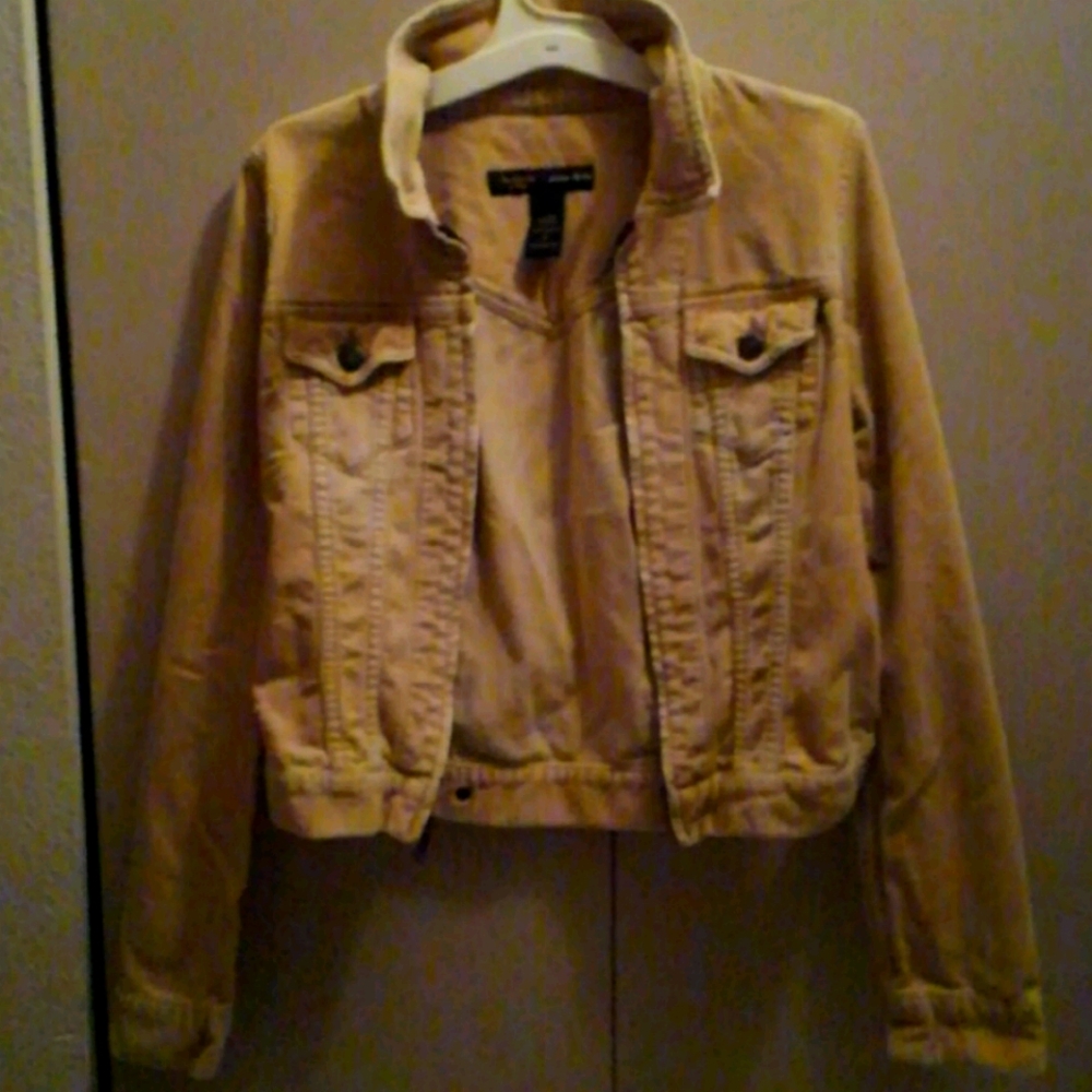 Abercrombie and Fitch corduroy, khaki jacket